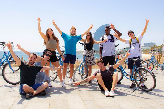 Beach Bike Tour Barcelona - Stop 1: Mirador de Colom at Portal de la Paz