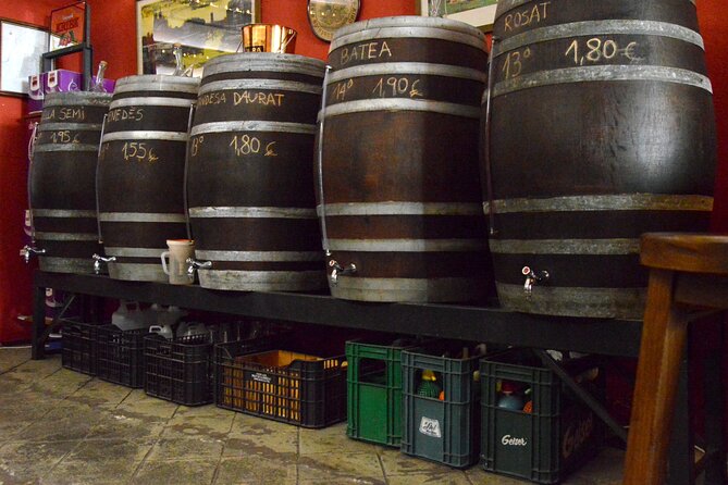 Bodega Barcelona Barrio Tradition in Bulk - Mercat de Sant Antoni: stalls, shopping culture, and a beverage moment