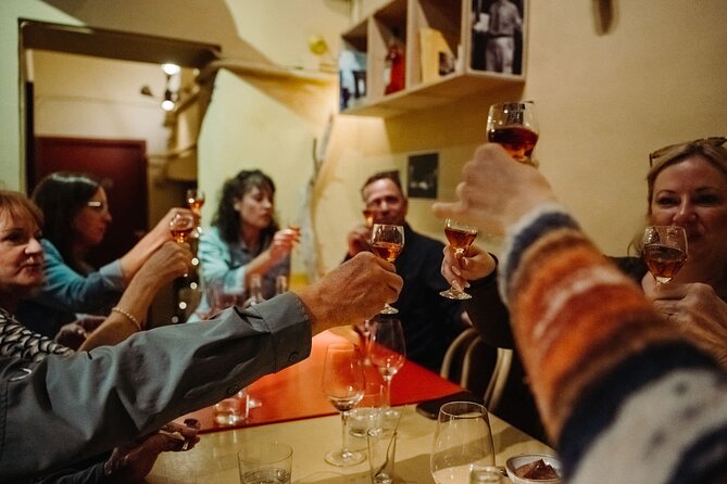 Bohemian Barcelona Neighborhood Evening Tapas & Wine Tour - Restaurant Santagustina: cava toast plus tapas with two styles