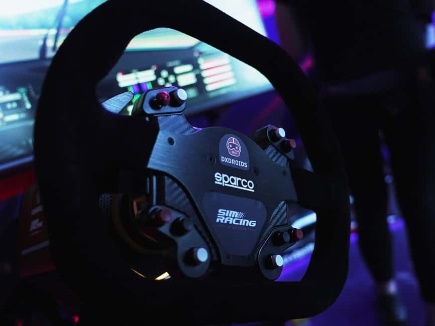 Casino Barcelona – Car Racing Simulator + Welcome Drink - What your 15-minute session actually feels like