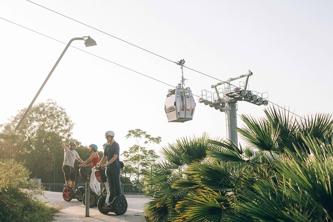 Castle of Montjuic- 3H Segway Tour - National Palace views near the Magic Fountain area, with entry not included