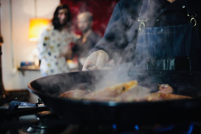 Catalan Paella Cooking Class with Small Group in Barcelona - Entering the Restored Kitchen Near Park Guell