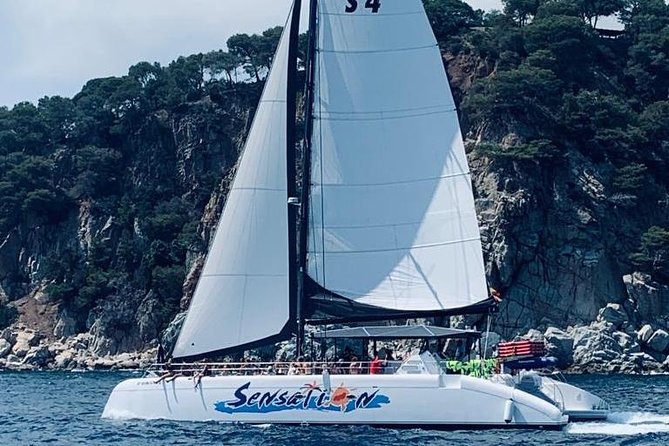 Catamaran ride -Costa Brava with barbecue and drinks. Familiar. - Value for your money: is $60.34 a smart deal?