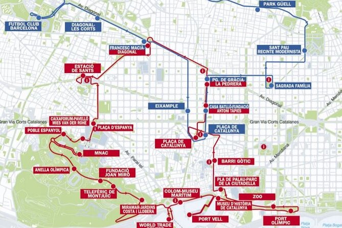 City Sightseeing Barcelona Hop-On Hop-Off Bus Tour: 24 or 48-Hour - Staff, timing, and the real Barcelona math