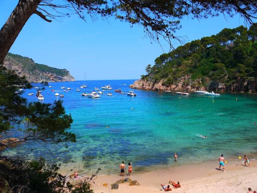 Costa Brava: Boat Ride and Tossa Visit with Hotel Pickup - The boat ride from Lloret to Tossa: glass-bottom views and swim time
