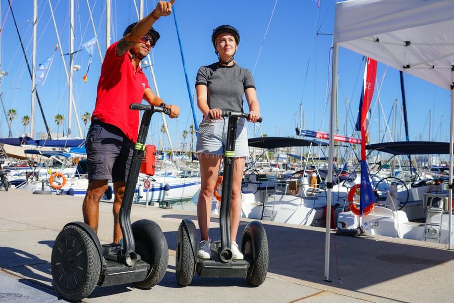 Discover Barcelona with a Guided Segway Tour - Port Vell and the Columbus monument: why the old port leg feels special