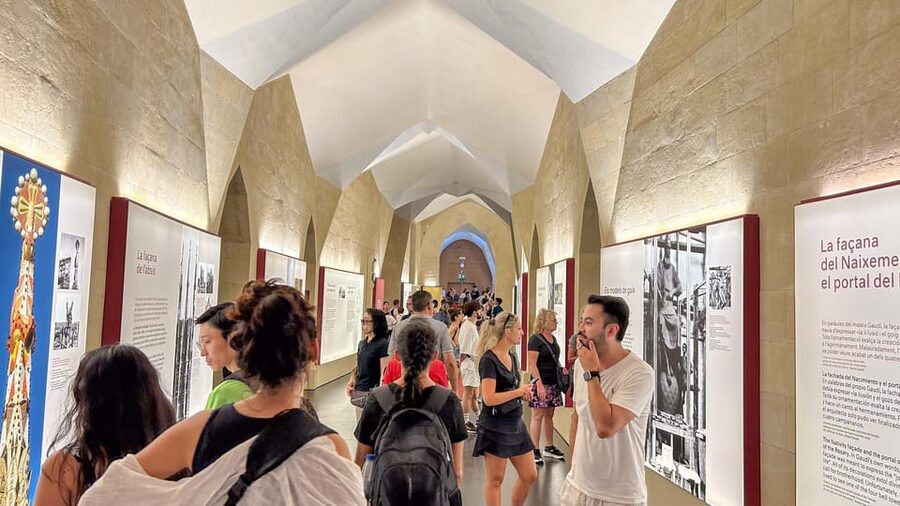 Early Access to Sagrada Familia w/ Optional Tower Access - Underground Stops You Might Not Plan For: Museum, Crypt, and Gaudí’s Presence