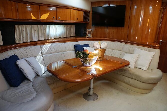 Exclusive Yacht Rental in Barcelona - Romance at Sea: Candles, Rose Petals, and the Love Letter Moment