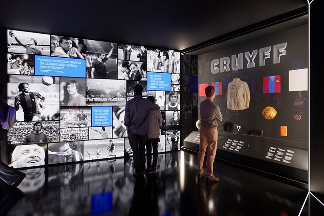 Football Club Barcelona Museum Immersive Tour Guided Visit - Espai Barça and the Stadium Transformation Viewpoint