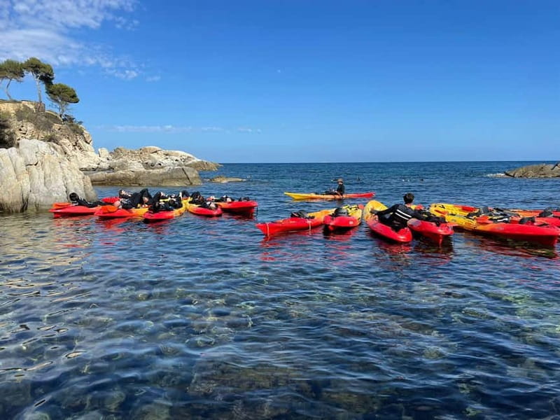 From Barcelona: Costa Brava Kayak & Snorkel Tour with Picnic - Lunch at S’Agaró: Picnic by the Coast Plus Beach Time
