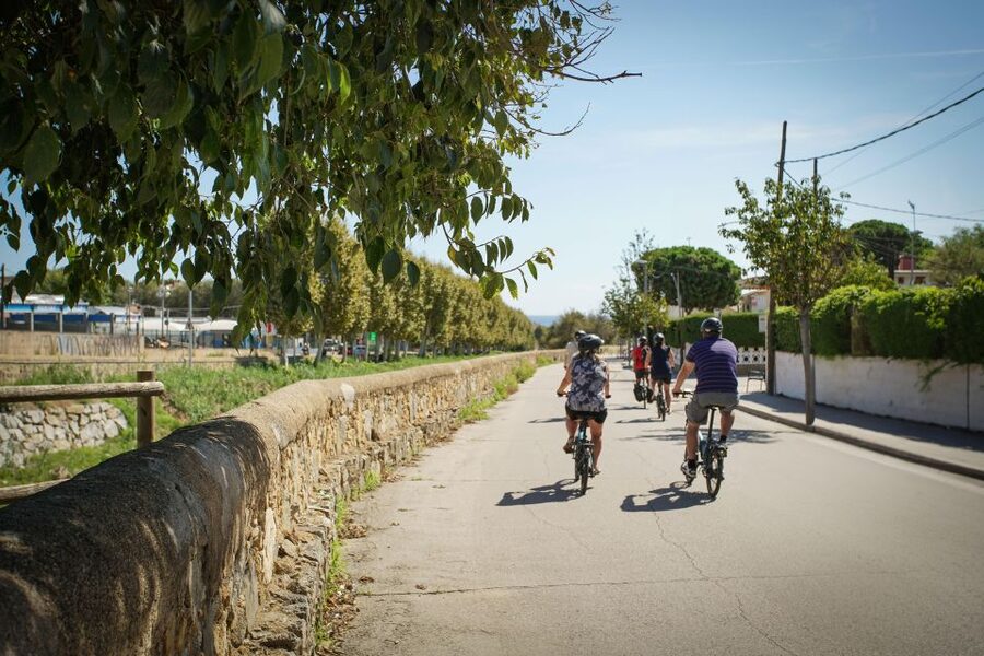 From Barcelona: E-Bike and Sailing Tour with Wine Tastings - Two hours on the sailboat: drinks, snacks, and wind in your hair