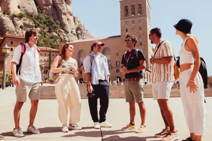 From Barcelona: Full-Day Montserrat & Wine Small Group Tour - Montserrat Monastery, La Moreneta, and the “view reward”