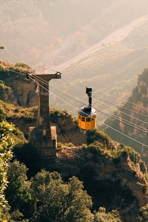 From Barcelona: Half-Day Trip to Montserrat Mountain - From Barcelona by private van, and why that matters