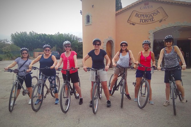 From Sitges: Bike Tour and Winery Visit with Free Hotel Pick Up. - The ride itself: easy cycling through vineyards, with one late challenge