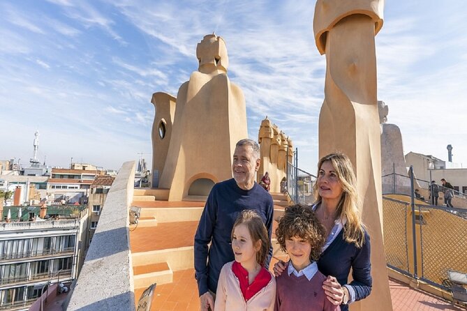 Gaudi Guided Tour: Casa Batllo, La Pedrera & Casa Vicens - La Pedrera (Casa Milà): Roof Views, Floors, and the Part You Remember