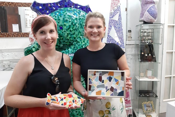 Guided Gaudí Trencadís Mosaic Workshop in Barcelona 2 Hours - From Gaudi’s imagination to your own mosaic piece