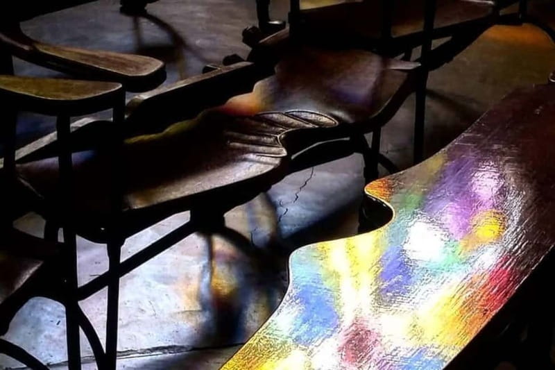 Highlights Guided visit to Gaudi's Crypt and Colonia Güell - Gaudí’s Crypt: the “laboratory” you can walk through