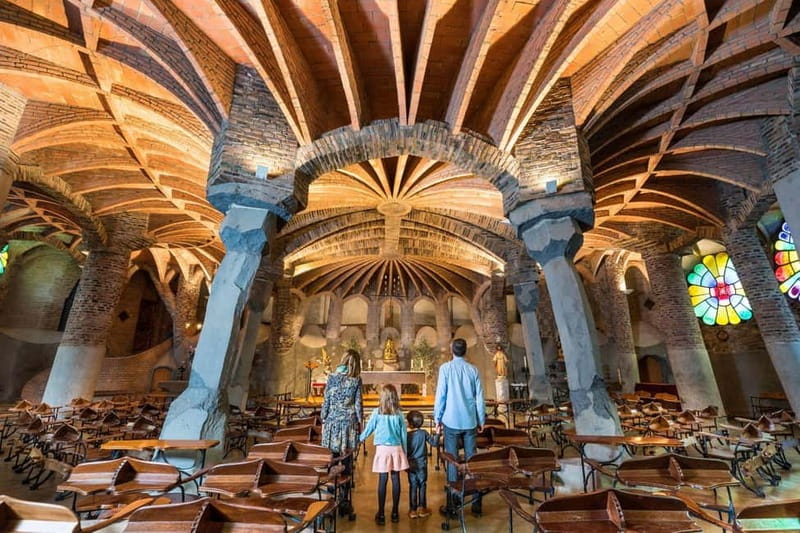 Highlights Guided visit to Gaudi's Crypt and Colonia Güell - The guided interpretation centre: your fast track to understanding