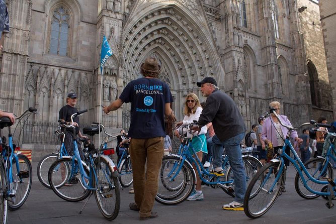 Historical and Modernist Bike Tour Barcelona - Price and value: $43.55 buys you a guide, bike, helmet, and water