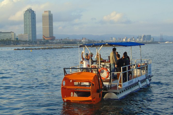 Individual Boat rental - Pedal Cruises Barcelona - Cycle Boat - Getting there and boarding: KBr Fundación MAPFRE area to your seats