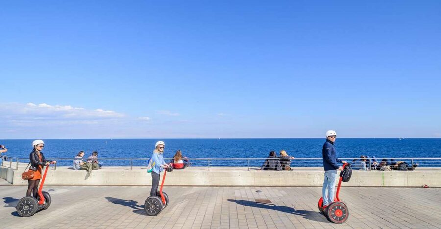Intro Segway Tour Barcelona 1h - Port Vell to Barceloneta Beach: The Waterfront Segment You Can Feel