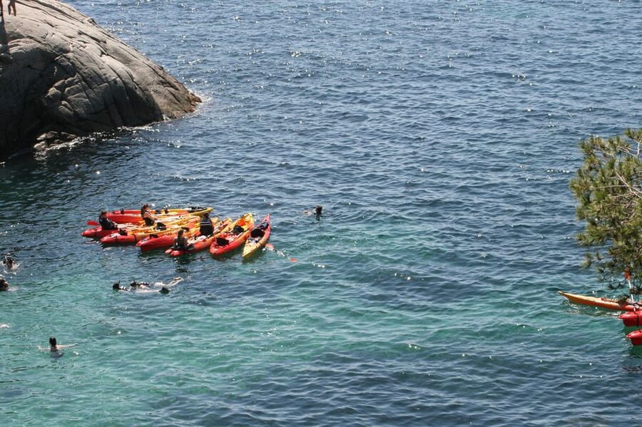 Kayak and Snorkel in Playa de Aro, Costa Brava - Secret stop snorkeling and the 2-hour pace that won’t drag