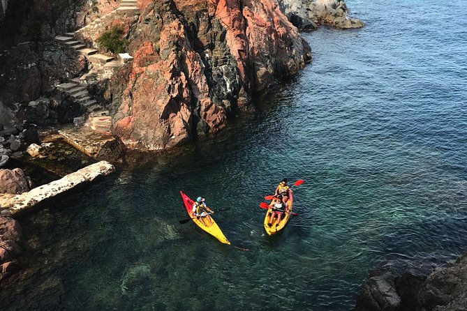 Kayak excursion in Playa de Aro - Snorkel Stop: Swimming and Seeing Sea Life