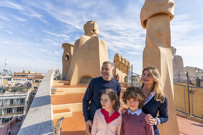 La Pedrera Guided Tour with Fast Track Access - Warrior’s Rooftop: chimney guardians and panoramic views