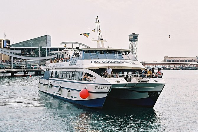 Las Golondrinas Barcelona 60-min Boat Tour - From Moll de les Drassanes to your seat in about an hour