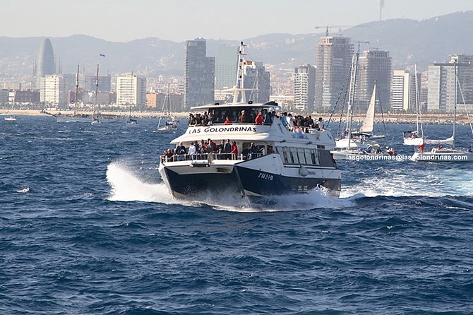 Las Golondrinas Barcelona 60-min Boat Tour - The cruise format: short segments, not a full day out