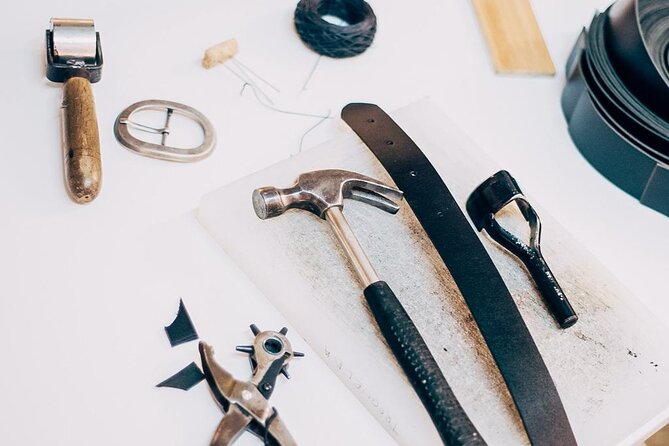 Leather Goods Workshop: Create and Design Your Belt - Key things to know before you go