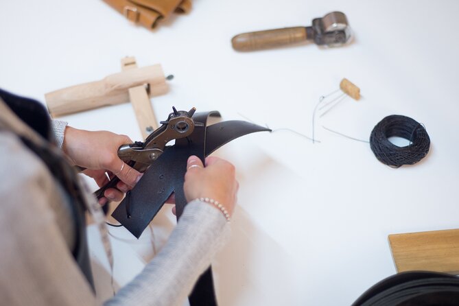 Leather Goods Workshop: Create and Design Your Belt - Who this belt-making workshop is best for
