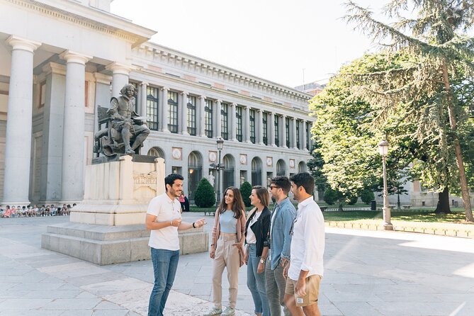 Madrid by High-Speed Train with Prado Museum Private Tour - Getting on the train at Sants: self-check-in, fixed departure, no waiting