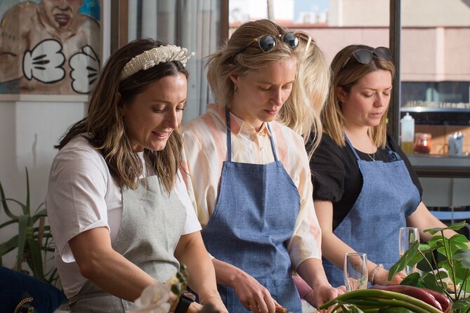 Make fresh pasta and Italian aperitivo In Barcelona - Rooftop dining and how the meal ties the lesson together