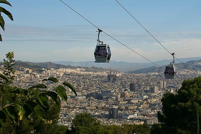 Montjuïc Cable Car & Magic Fountain Barcelona Private Tour - Up to Montjuïc by funicular, then cable car on the way down