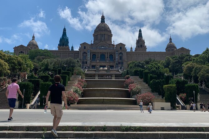 Montjuïc Magic: Hidden Pathways, Vermut Delights & Sunset Bliss - Starting at Pl Espanya, then shifting to Montjuïc’s big views