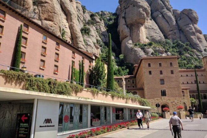 Montserrat and winery private daytrip from Barcelona - The boutique winery portion: vineyards, tasting, and included lunch
