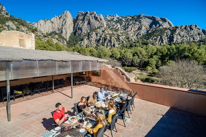 Montserrat Lunch & Wine at Farmhouse Small Group from Barcelona - The view factor: why you’ll feel the mountain immediately