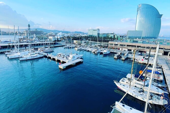 One-hour High-Speed Powerboat Ride - Port Olímpic Views: W Hotel, Barceloneta Beaches, and That City Feeling