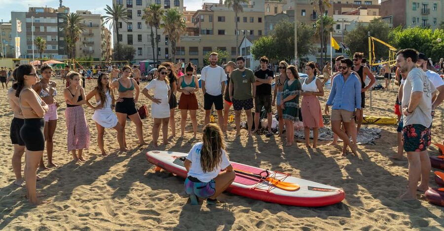 Paddlesurf Lesson in Barcelona - Why a 1.5-Hour Paddle Surf Lesson on Barceloneta Is Worth It