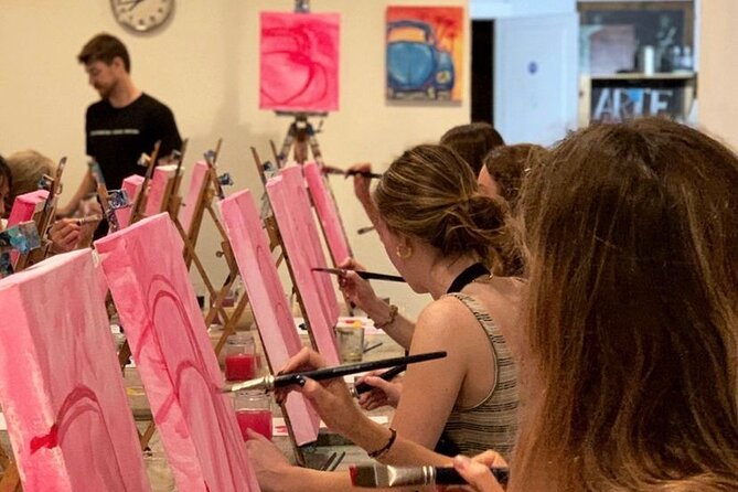 Paint & Wine Workshop in an Art Studio in Barcelona - The Arte Bar Setting: Art Studio Vibes in Barcelona’s Eixample