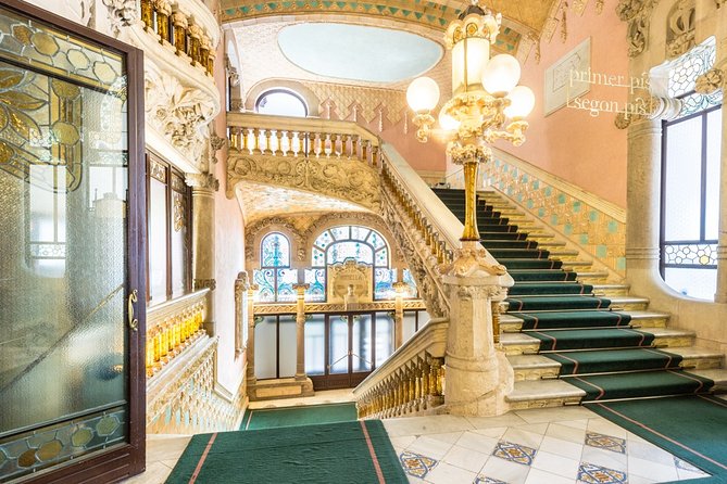 Palau de la Musica Catalana Admission Ticket with Audioguide - The audioguide route, from Catalan music to the stage