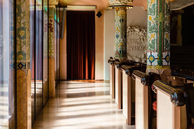 Palau de la Musica Catalana Admission Ticket with Audioguide - If a rehearsal is happening, your visit gets extra life