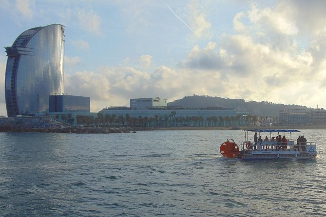 Private Boat rental - Pedal Cruises Barcelona - Cycle Boat - Drinks, music, and the captain vibe that makes it feel personal