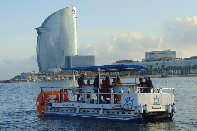 Private Boat rental - Pedal Cruises Barcelona - Cycle Boat - Price and value for a group of up to 12
