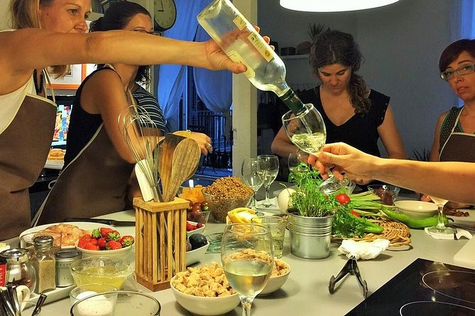 Private Paella class, Tapas, full menu and Sangria workshop - Cooking seafood paella in a way you can actually repeat later