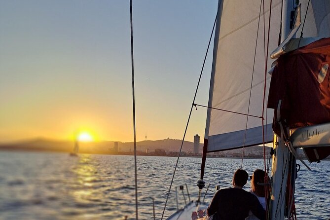 Private Sailing experience with open bar and snacks - A Private 2-Hour Sunset Sail From Moll de Mestral