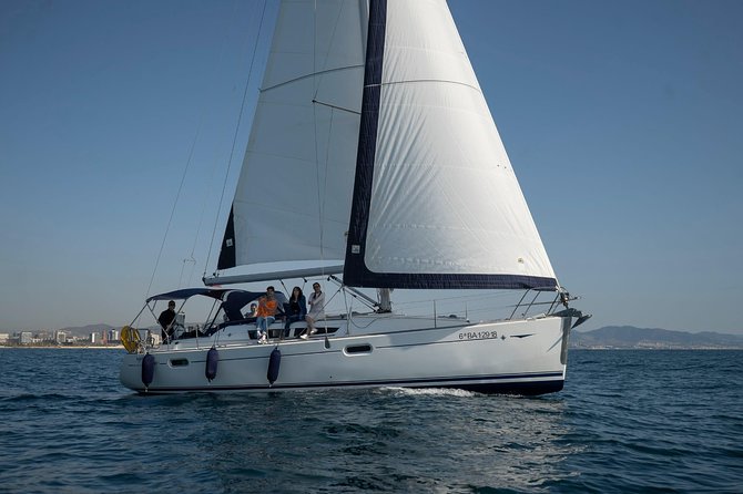 Private sailing trip from Barcelona with open bar - Route by sea, stop by stop: what each sight is good for