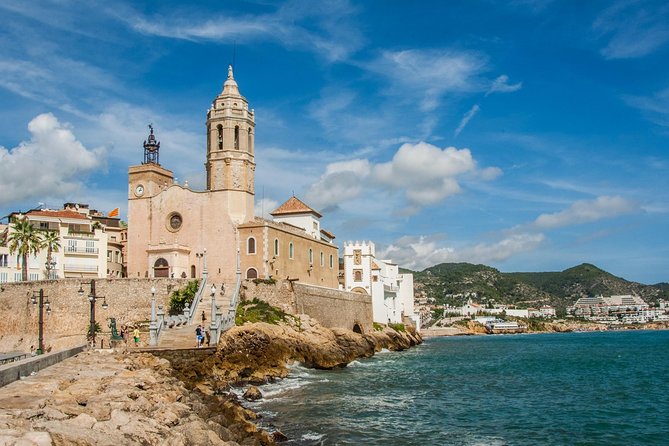 Private Tarragona and Sitges Tour with Hotel pick-up from Barcelona - Entering the Roman Amphitheater by the Mediterranean