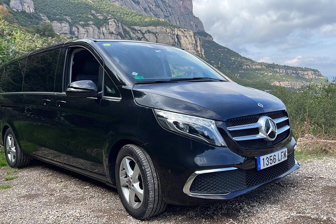Private Transfer from Barcelona to Montserrat Round Trip - Private Mercedes Comfort From Barcelona to Montserrat